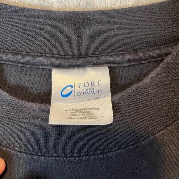 Vintage‎ Biker Shirt Lightning Flames long slevee Size 2XL - Picture 5 of 6